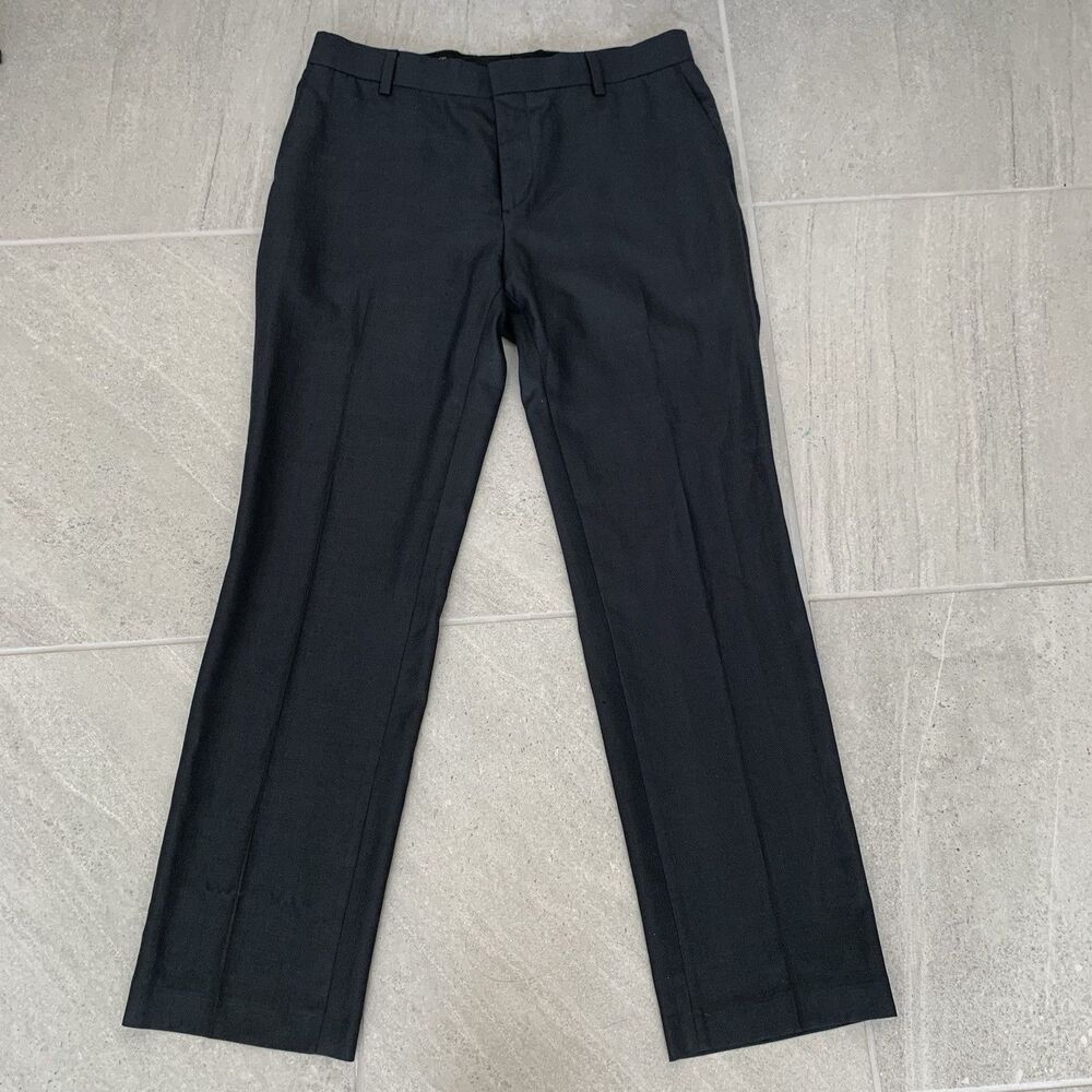 Banana Republic Mens Pants Gray Size 34x32 Modern Fit Dress Pant